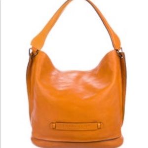 LONGCHAMP 3D Leather Bucket Bag